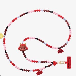 Authentic POP MART CRYBABY CRYING FOR LOVE SERIES-Kiss-Kiss Devil PHONE CHARM